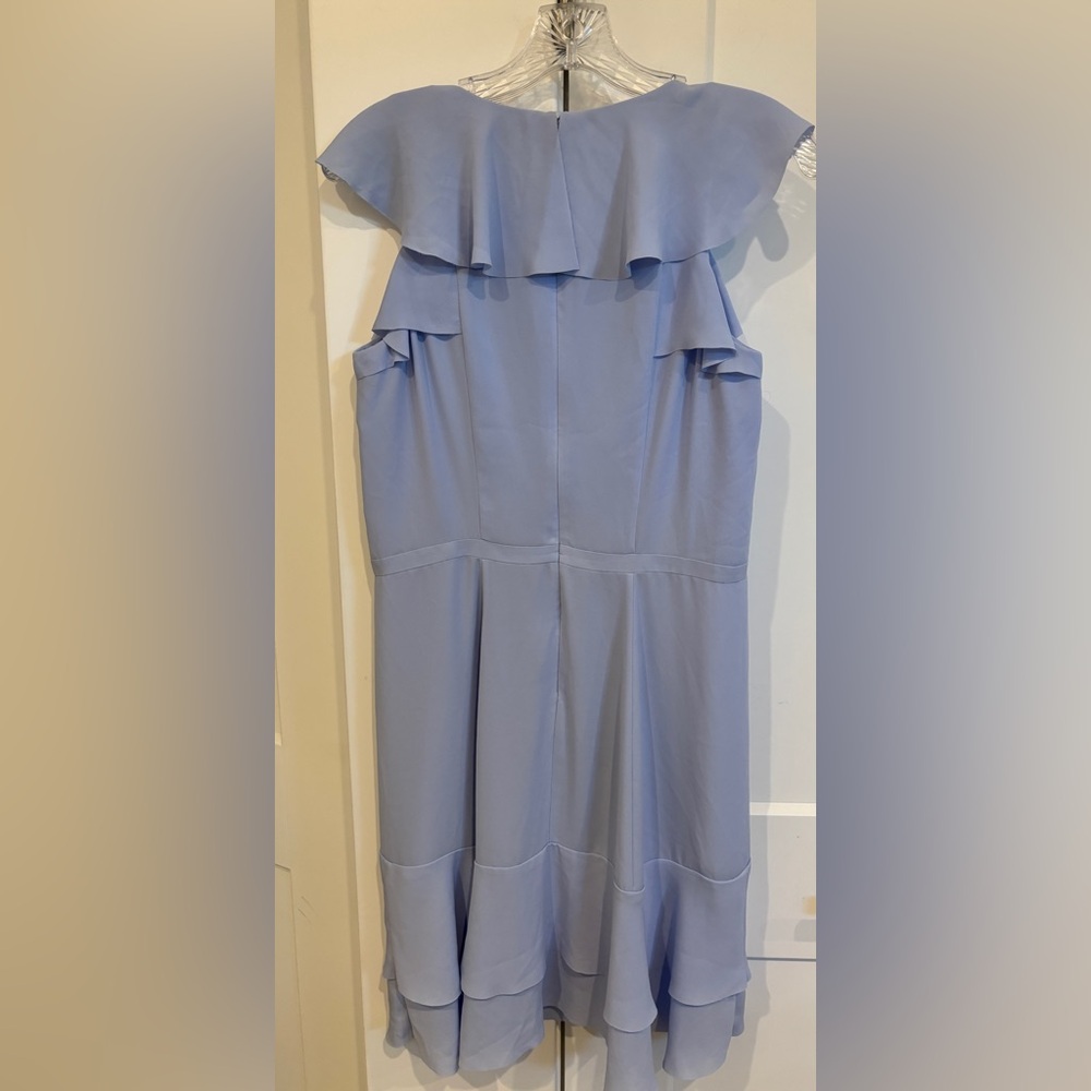Banana Republic Flutter Sleeve Pin-tuck Dress. Size 4 - Picture 8 of 9